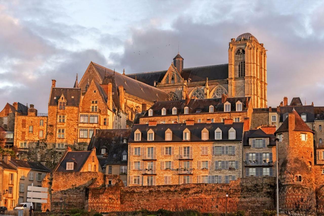 Logis Louisblanc, Muraille Romaine, Lit Queen-Size, Centre Ville Ле-Ман Экстерьер фото